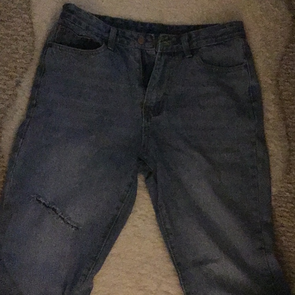 Blue “Mom Style Jeans”